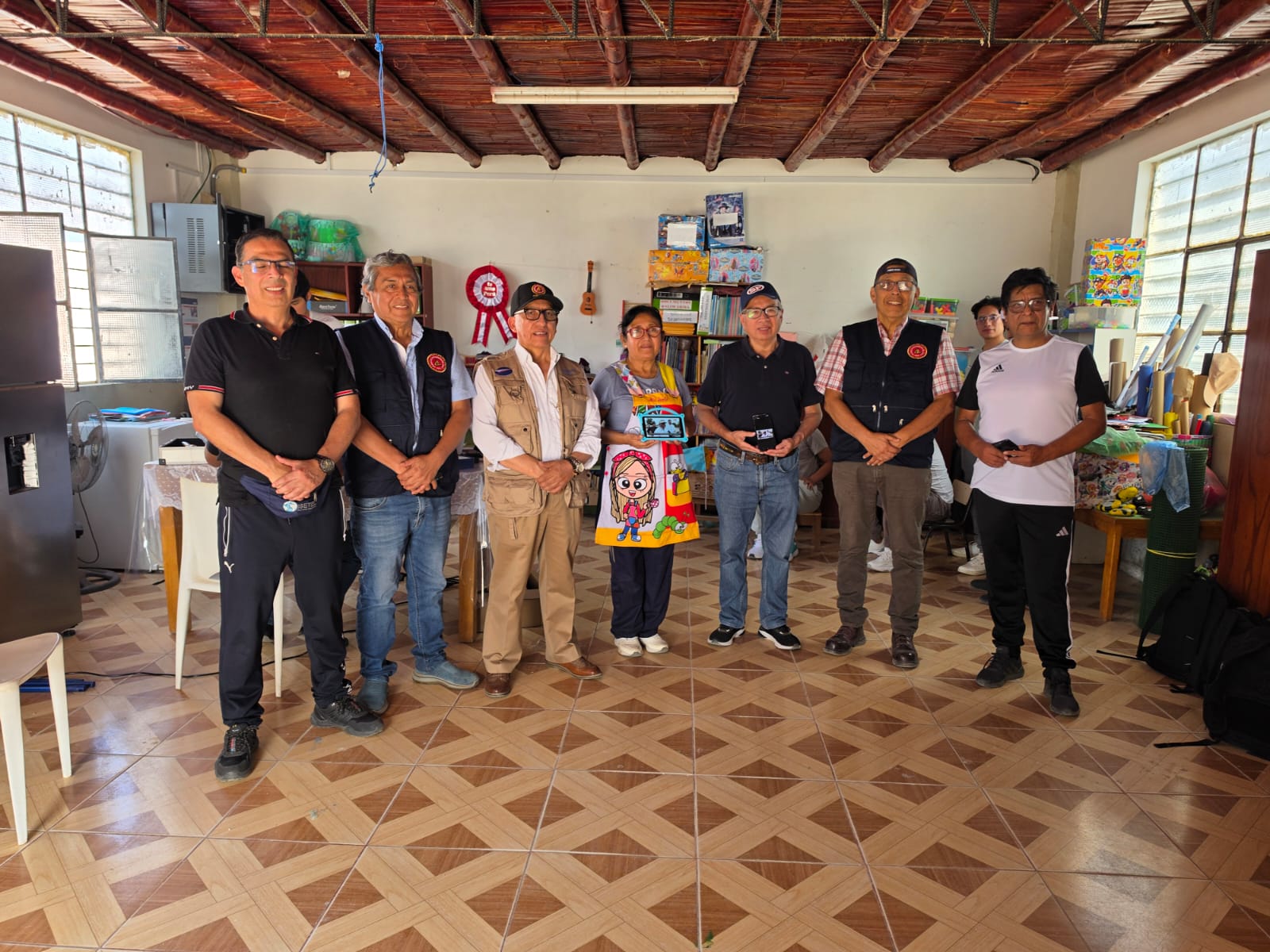 Instalación DTH en institución educativa de Cañete