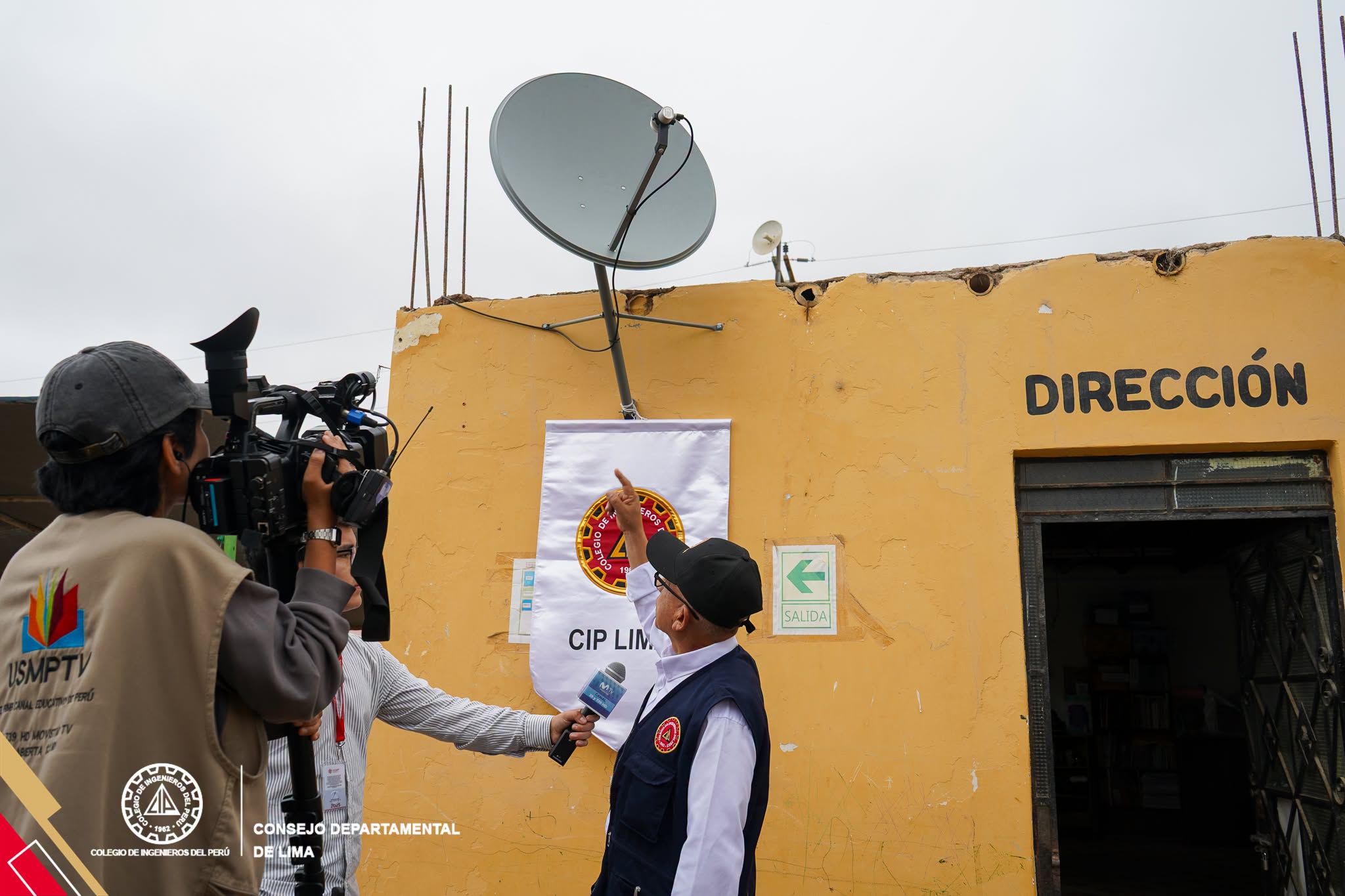 Equipo técnico en campo — Cañete